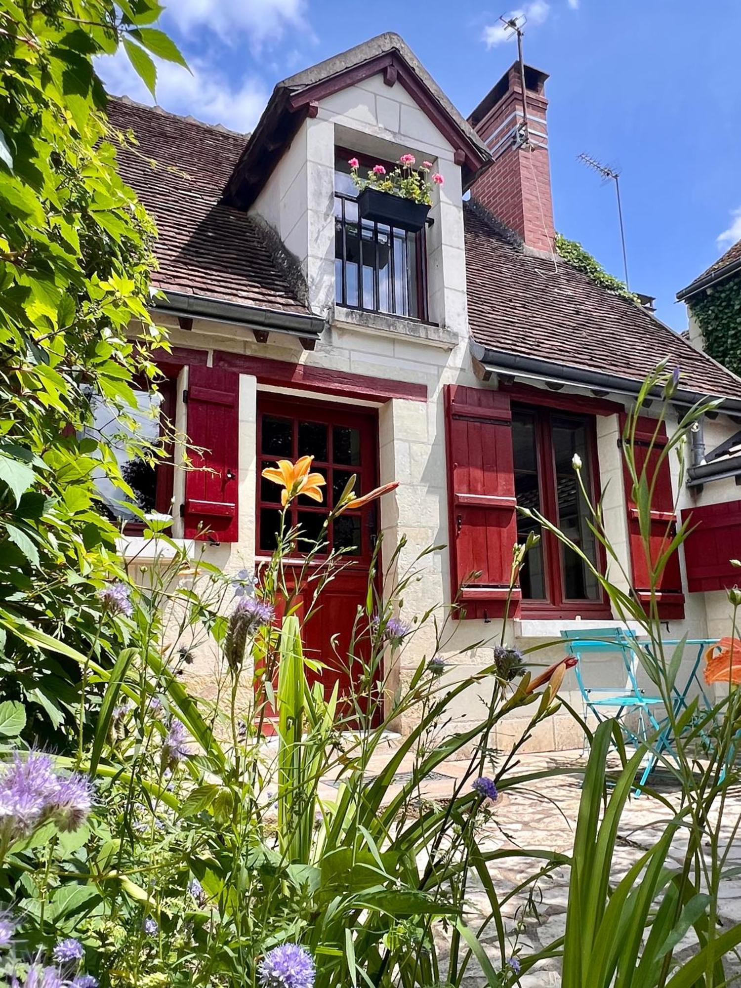 Le Cottage Des Chalands Saint-Georges-sur-Cher Exterior photo